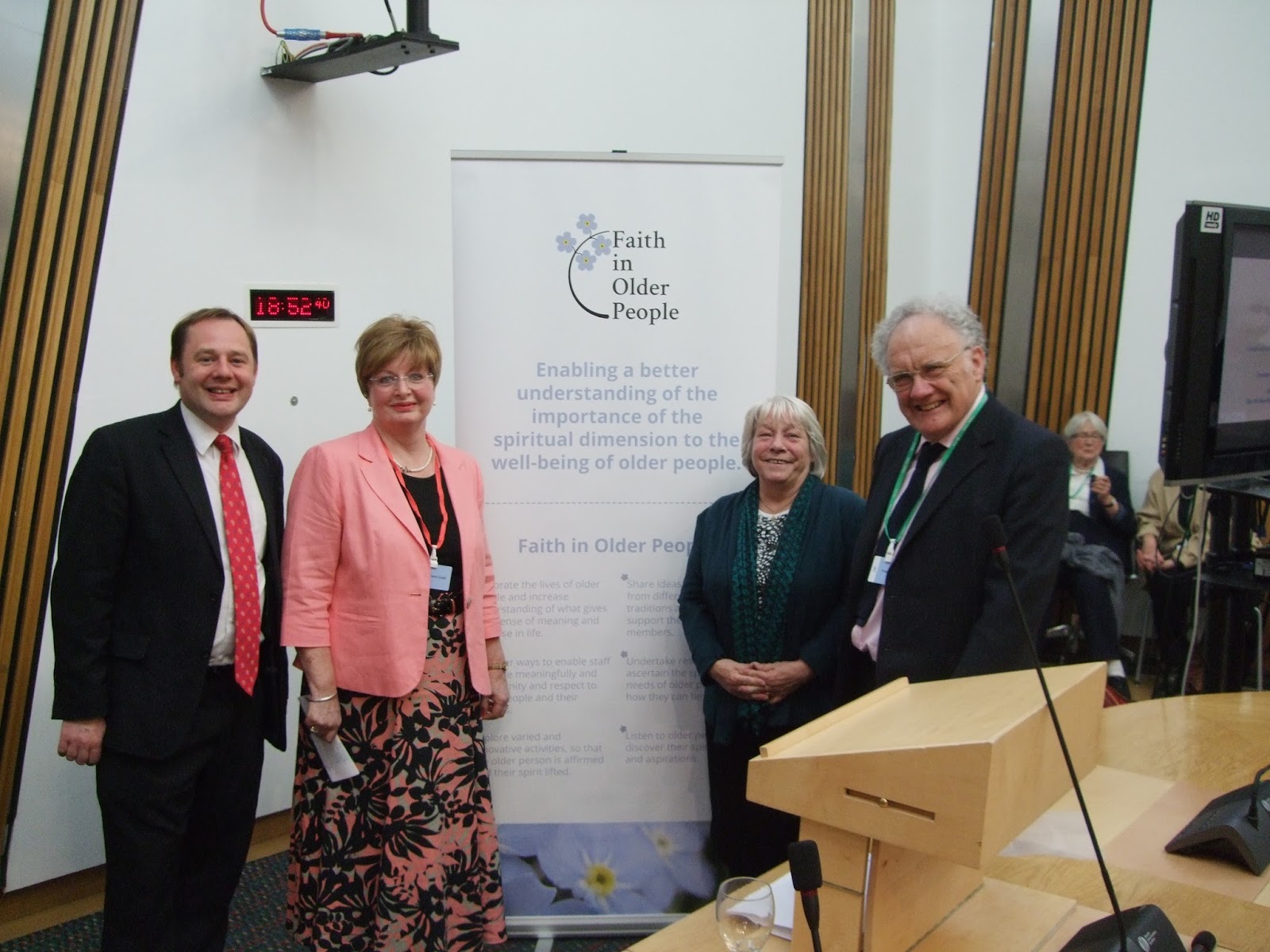 FIOP Reception in the Scottish Parliament 9th June 2015